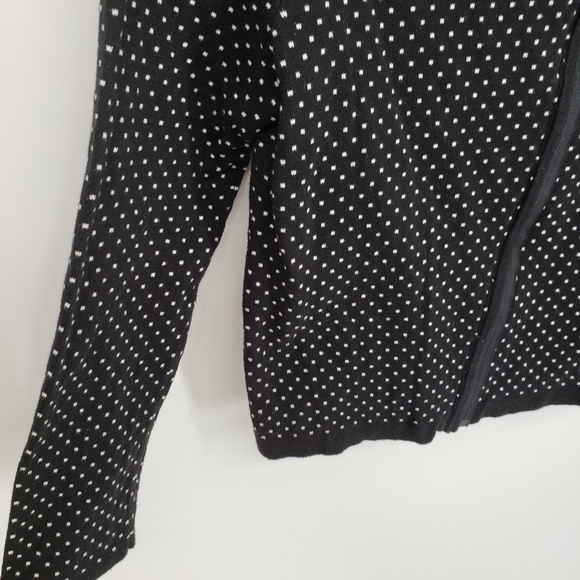 Christopher & Banks Asymmetric Moto Sweater Jacket - Picture 3 of 8